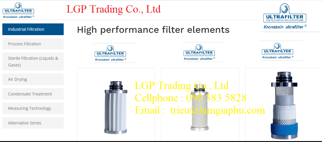 Ultrafilter Housing AG 0036 Ultrafilter Housing AG 0036