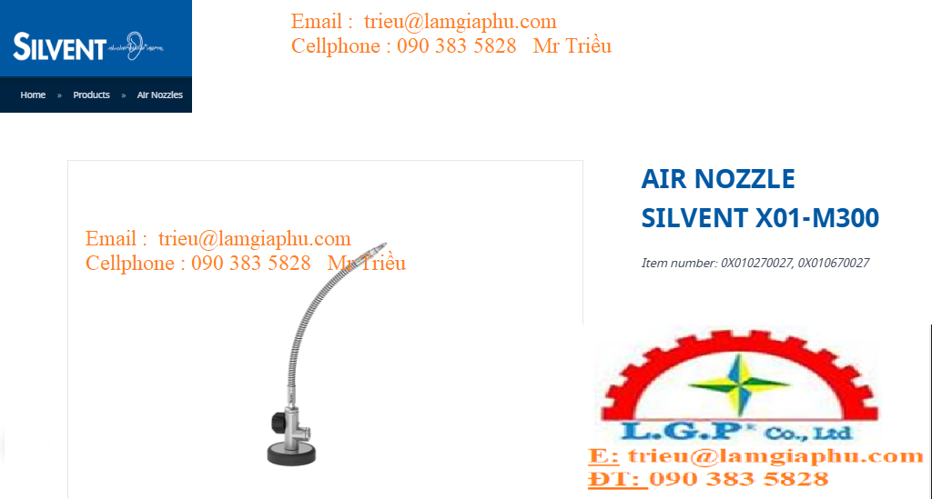 X01 M300 Silvent X01-M300