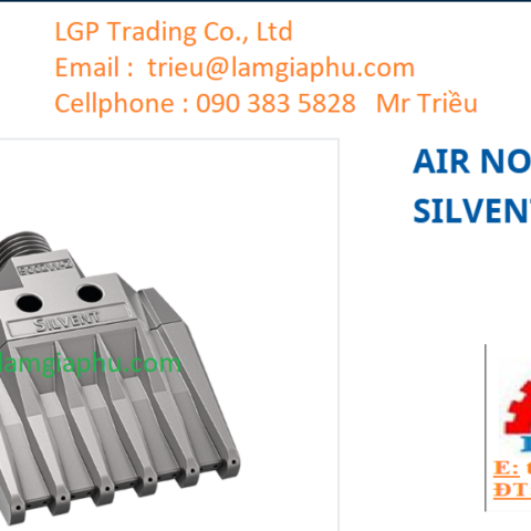 Đầu phun khí công nghiệp Silvent 9002W-Z