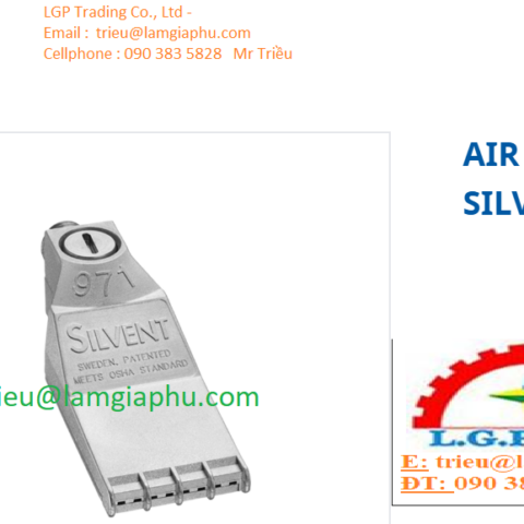 Đầu phun khí nén có chỉnh lực Silvent 971 F