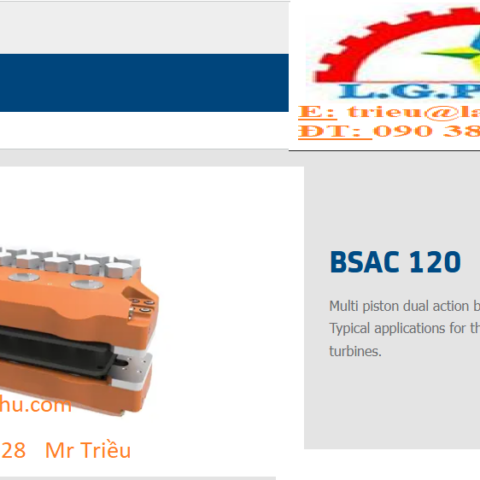 Phanh thủy lực Svendborg BSAC 120