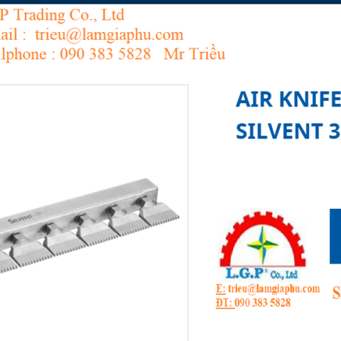 Thanh thổi khí nén inox Silvent 378