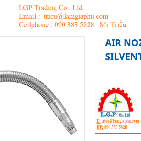 Béc thổi khí nén Silvent X07-400